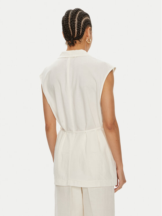 ViCOLO ViCOLO Liemenė TB1545 Écru Regular Fit