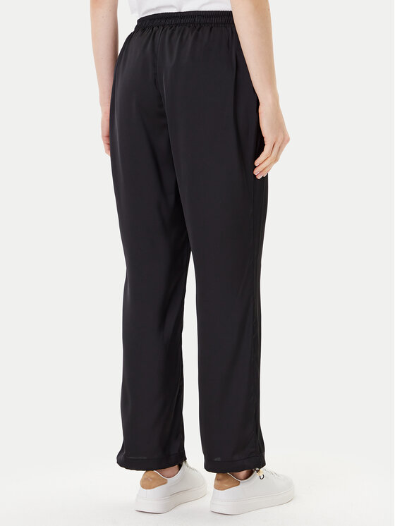 Liu Jo Sport Liu Jo Sport Παντελόνι υφασμάτινο TF5192 T004A Μαύρο Regular Fit