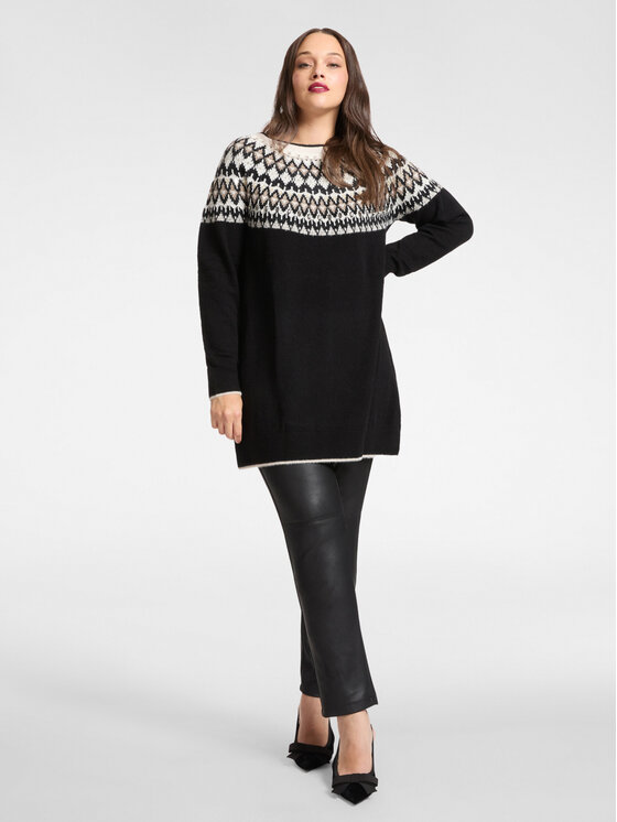 Elena Mirò Elena Mirò Maglione M508Z000643N0S2 Nero Regular Fit