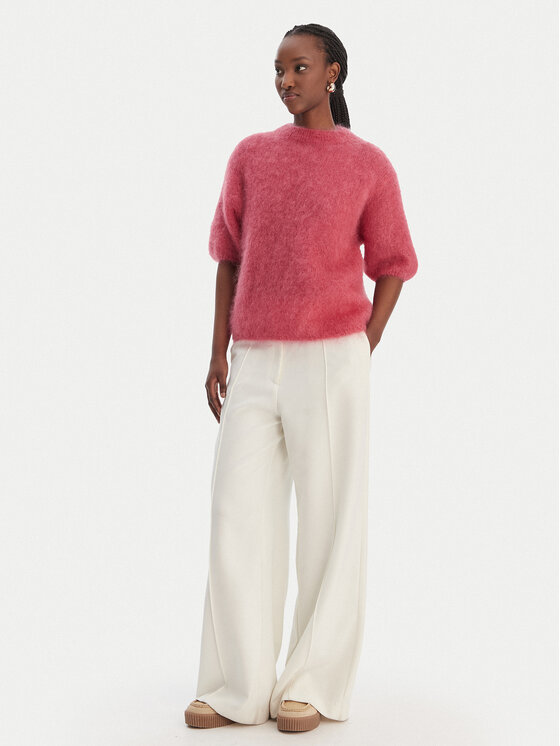 Dixie Dixie Sweter M277Y101A Różowy Relaxed Fit