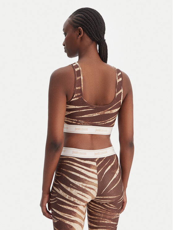 Just Cavalli Just Cavalli Top 80PAM204 JS558 Bež Slim Fit