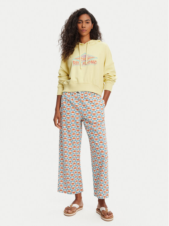 Billabong Billabong Mikina All Time EBJFT00146 Žlutá Boxy Fit