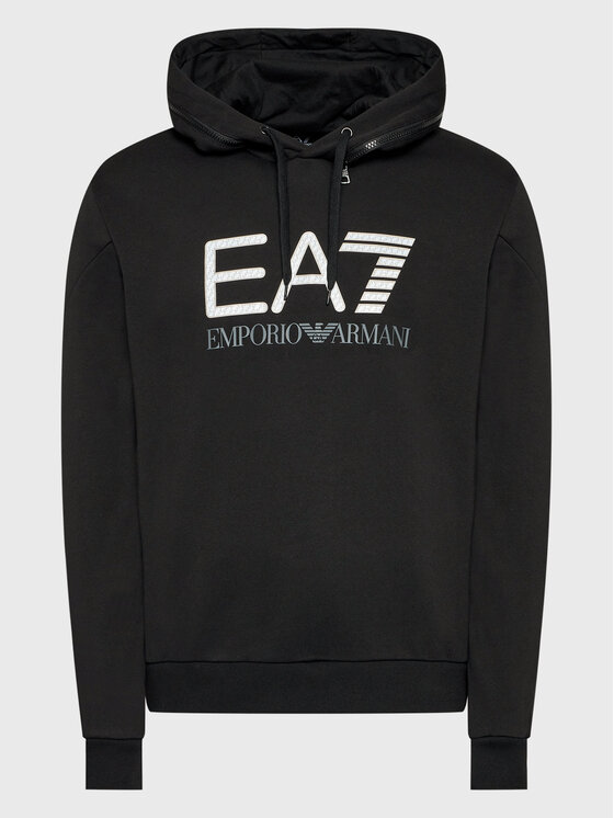 EA7 Emporio Armani EA7 Emporio Armani Bluza 6LPM88 PJ07Z 1200 Czarny Regular Fit