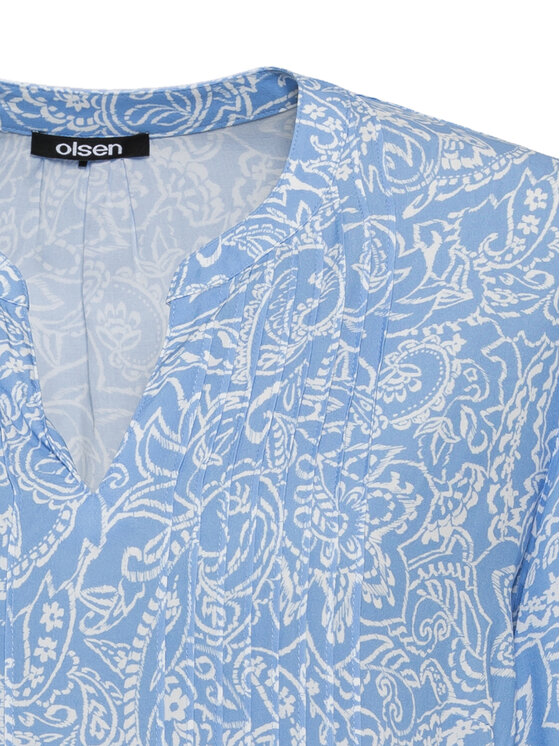 Olsen Olsen Блуза 12001776 Син Regular Fit