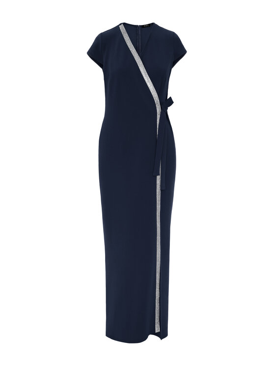 KMX KMX Kombinezon 192280012 Granatowy Fitted Fit