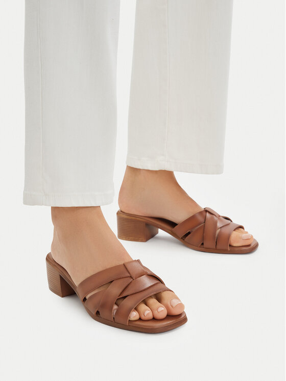 Lasocki Lasocki Šlepetės CEO-WI23-POST-05 Šviesiai ruda