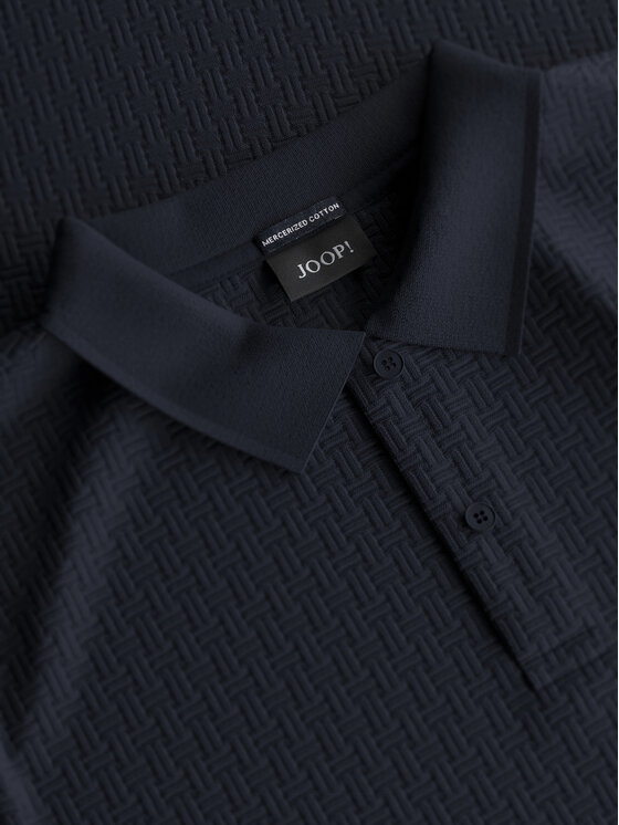 JOOP! JOOP! Polo 10018924 30044673 Granatowy Regular Fit