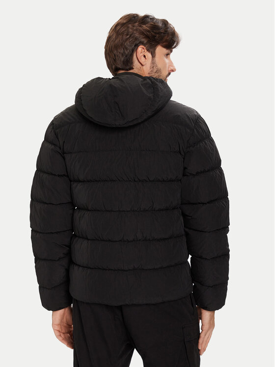 C.P. Company C.P. Company Pehelykabát 19CMOW011A005904G Fekete Regular Fit