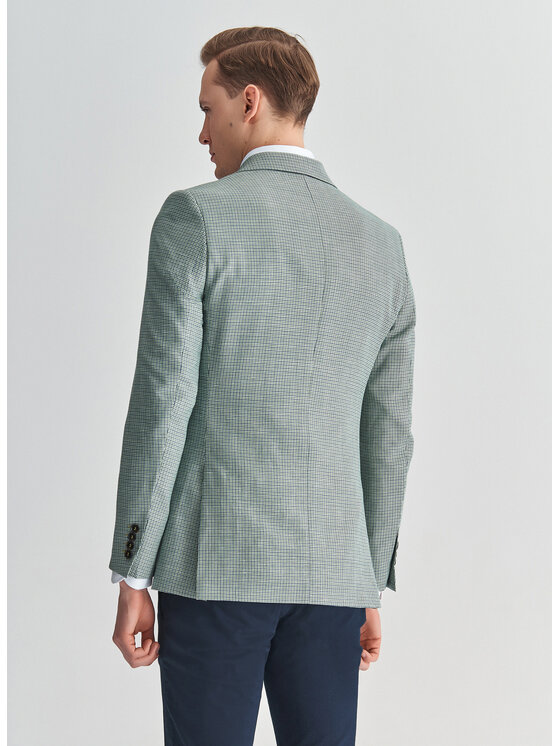 Pako Lorente Pako Lorente Marynarka P22SP-3X-005 Zielony Slim Fit