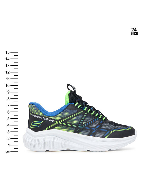 Skechers Skechers Снікерcи Microspec Velocity - Grid-Shift 404220N Чорний