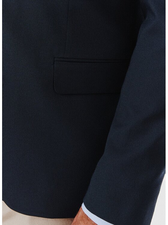 Pako Lorente Pako Lorente Marynarka P24WF-3X-024 Granatowy Slim Fit