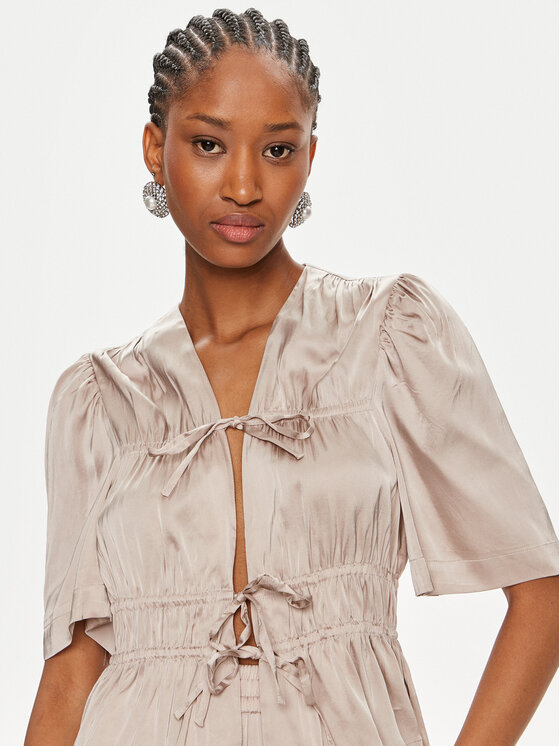 Munthe Munthe Blusa Osh 242101524230 Beige Regular Fit