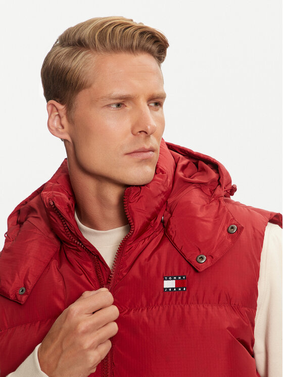 Tommy Jeans Tommy Jeans Безрукавка Alaska DM0DM19538 Червоний Regular Fit