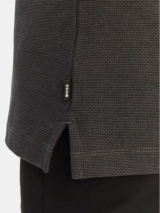 BOSS BOSS Póló H-Thompson 102 50555163 Fekete Regular Fit