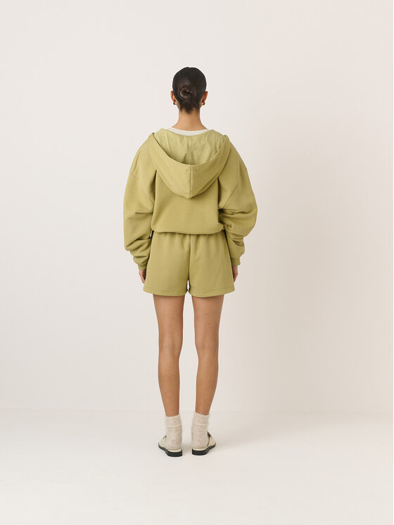 La Mania La Mania Szorty sportowe BOBBI Zielony Classic Fit