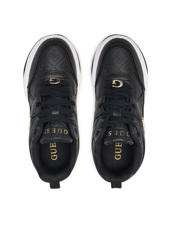 Guess Guess Sneakersy FLFHAC FAL12 Czarny