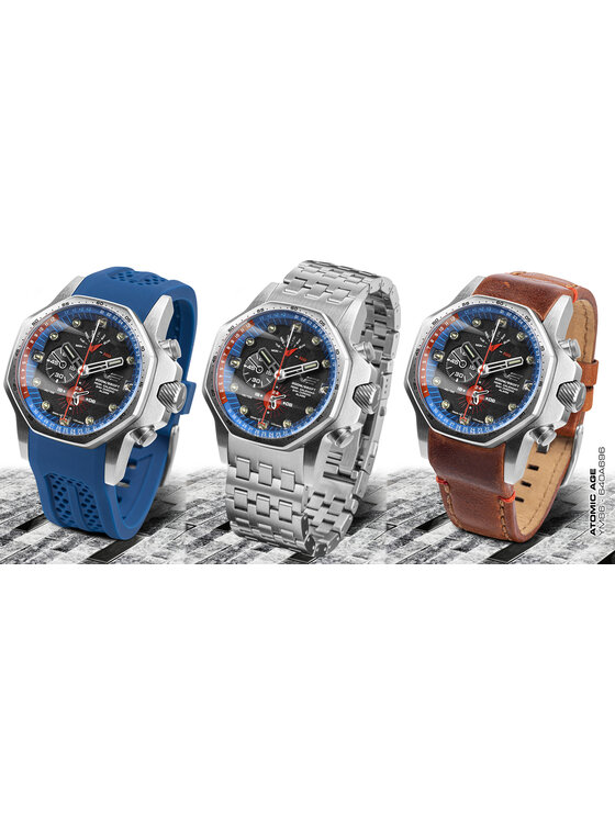 Vostok Europe Vostok Europe Zegarek YM86-640A696B Srebrny