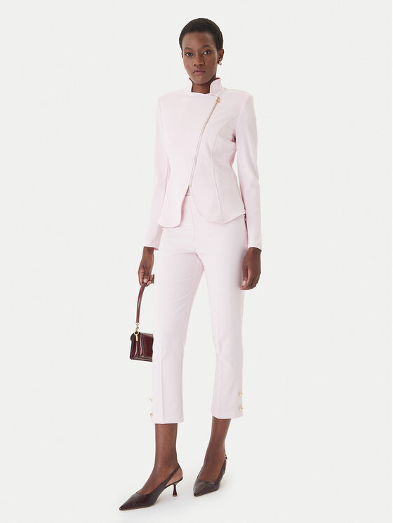 Rinascimento Rinascimento Pintsak CFC0127901003 Roosa Slim Fit