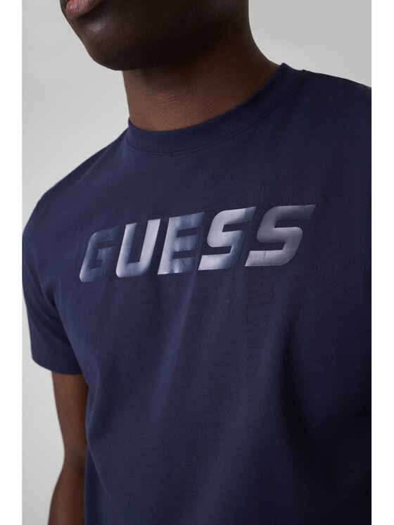 Guess Guess T-Shirt 183446 Niebieski Classic Fit