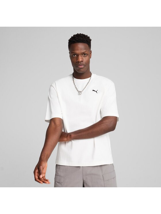 Puma Puma T-Shirt 629645 Biały Regular Fit