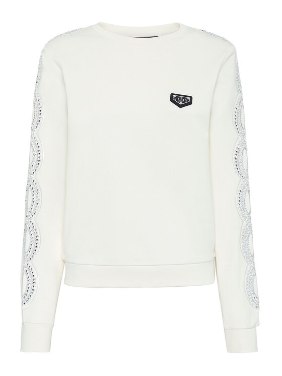 PHILIPP PLEIN PHILIPP PLEIN Bluza 4225 Beżowy Regular Fit