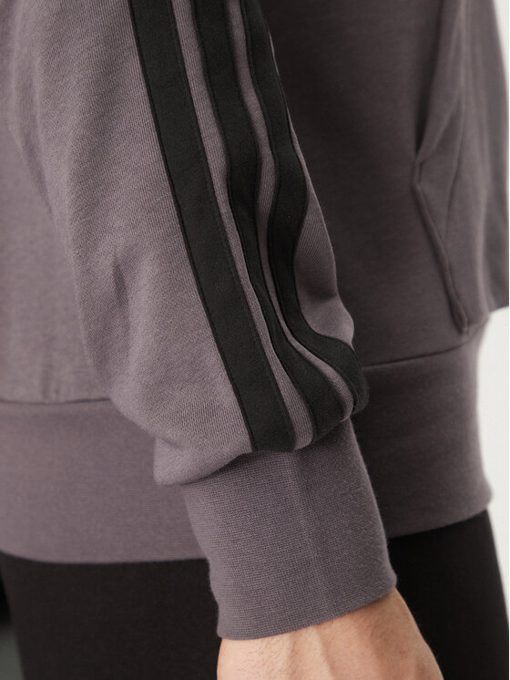 adidas adidas Суитшърт Essentials 3-Stripes JE6365 Сив Regular Fit