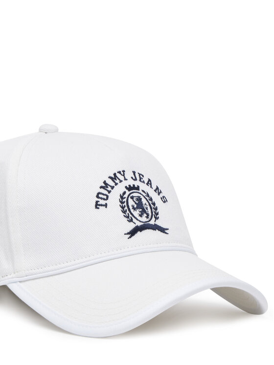 Tommy Jeans Tommy Jeans Шапка с козирка Cool Summer AW0AW17315 Кремав
