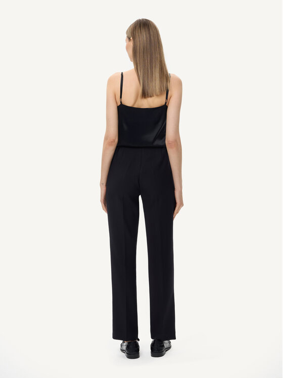 KMX KMX Spodnie materiałowe 809740007 Czarny Straight Fit