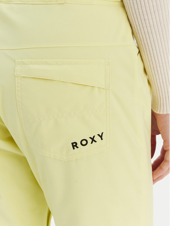 Roxy Roxy Snowboard hlače Backyard ERJTP03299 Žuta Tailored Fit