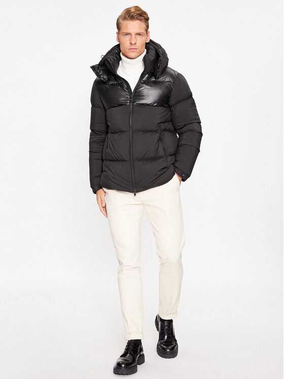 Hetregó Hetregó Vatovaná bunda Jasper 8K501 23WU10 Čierna Regular Fit