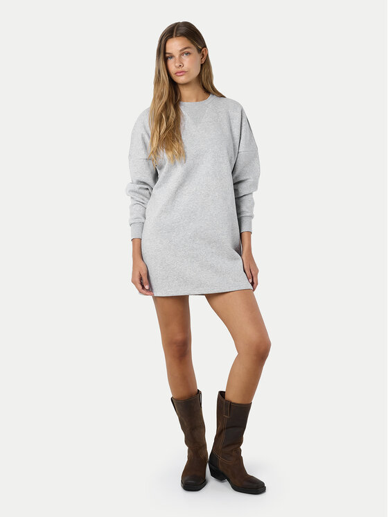 Noisy May Noisy May Džemper haljina Alden 27030633 Siva Loose Fit