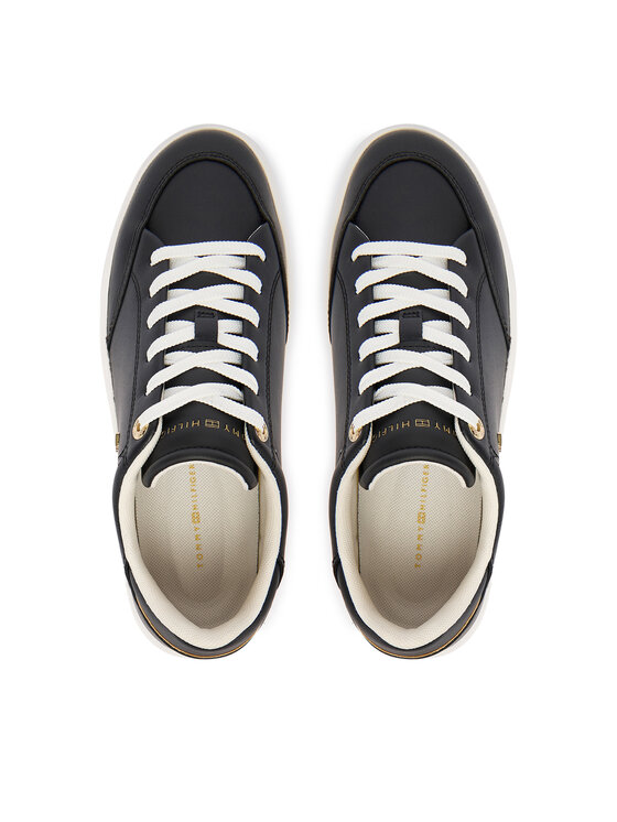 Tommy Hilfiger Tommy Hilfiger Sportcipők Th Chic Cupsole FW0FW09106 Fekete