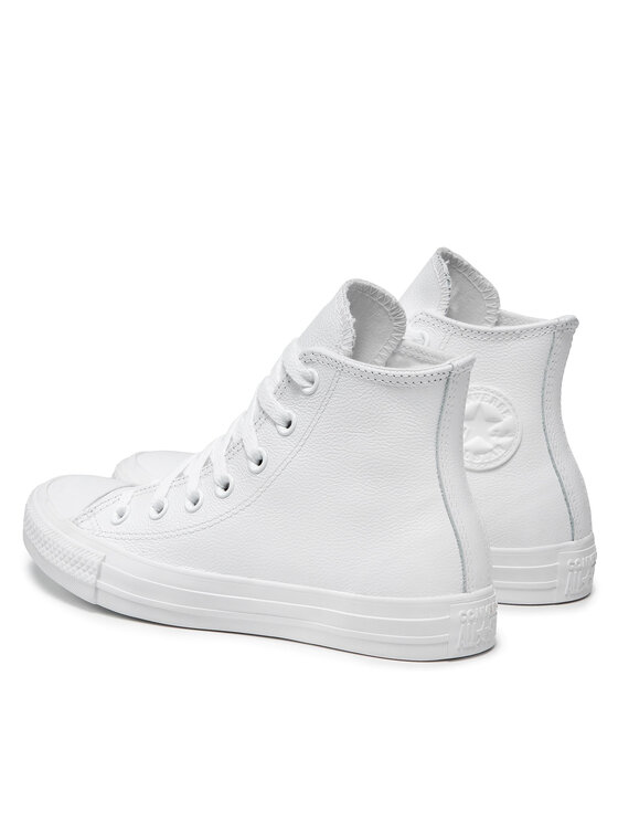 Converse Converse Кецове Ct A/S Lthr Hi 1T406 Бял