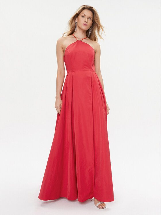 TWINSET TWINSET Φόρεμα βραδινό 232TT2492 Κόκκινο Regular Fit