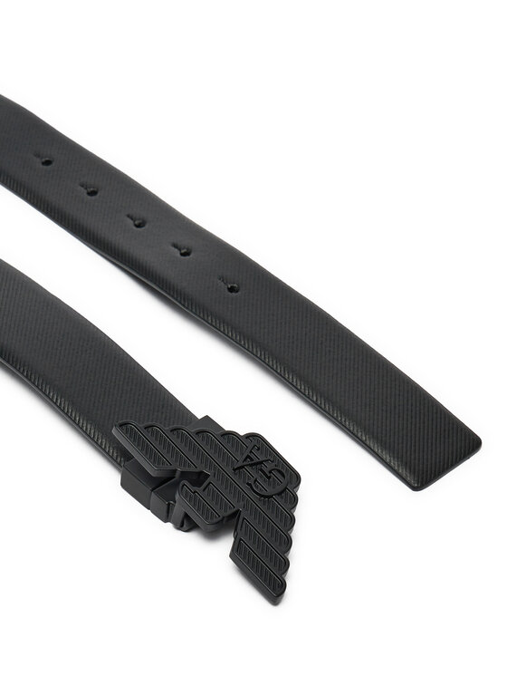 Emporio Armani Emporio Armani Pánsky opasok Y4S642 YQ48K 81386 Čierna
