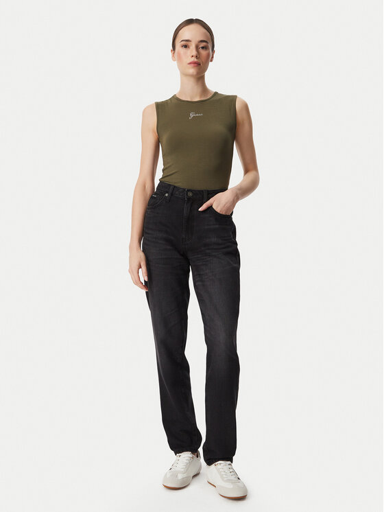 Guess Guess Felső W6YP17 K3881 Khaki Regular Fit
