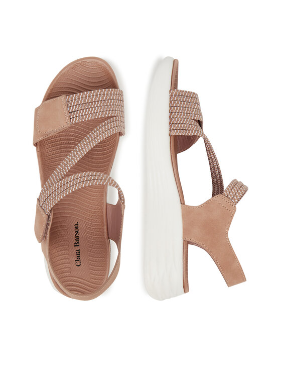 Clara Barson Clara Barson Sandale R24AW02734 Ružičasta