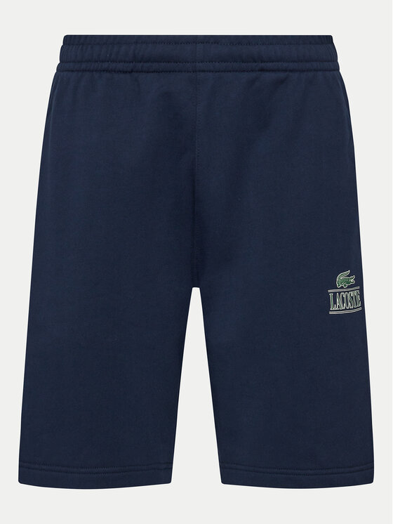 Lacoste Lacoste Szorty sportowe GH1220 Granatowy Regular Fit