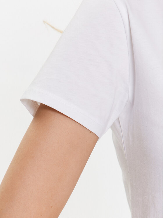 KARL LAGERFELD KARL LAGERFELD T-Shirt Ikonik 2.0 Choupette 230W1703 Biały Regular Fit