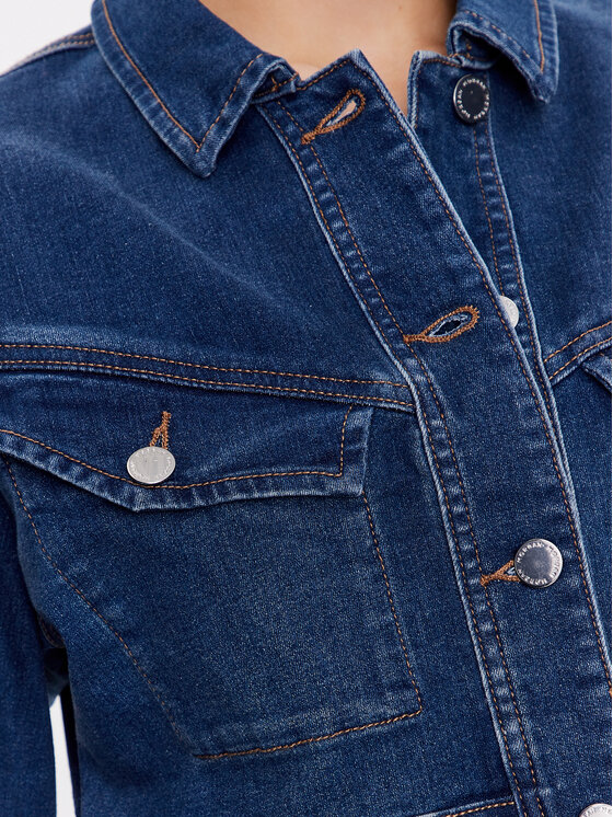 Morgan Morgan Jeans jakna 231-VEIKO Modra Regular Fit