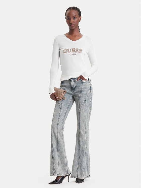 Guess Guess Светр W6BR55 Z1456 Кремовий Regular Fit