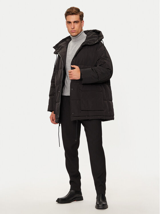 Armani Exchange Armani Exchange Zimní bunda XM000021 AF10247 Černá Regular Fit