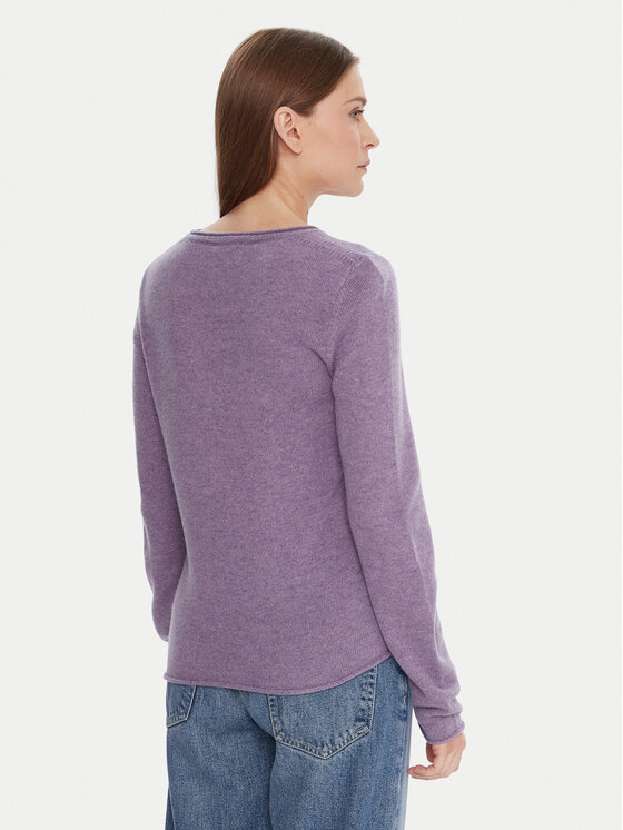 Tommy Hilfiger Tommy Hilfiger Megztinis WW0WW40264 Violetinė Regular Fit