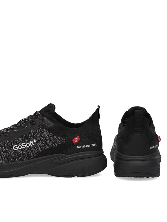 Go Soft Go Soft Sneakersy MP-12 Czarny
