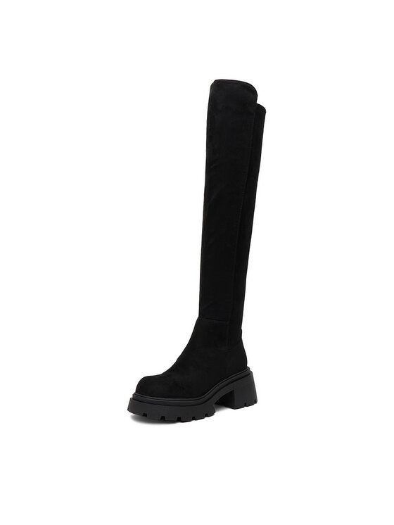 Badura Badura Overknees C-ANNE-01 Schwarz