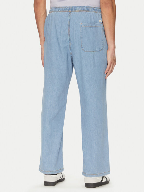 Jack&Jones Jack&Jones Kalhoty z materiálu Bill 12270255 Modrá Relaxed Fit