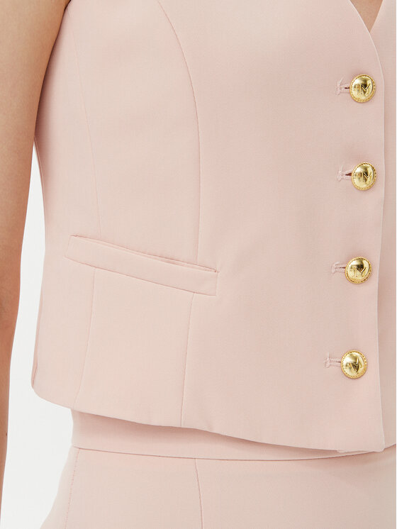 Maryley Maryley Жилет 25EB128/43PY Рожевий Regular Fit