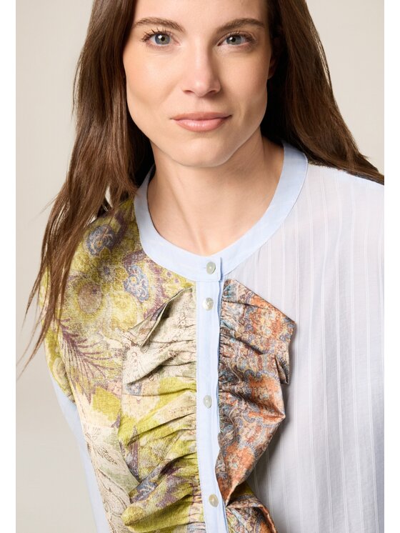 Oltre Oltre Camicia 5066E000108N0S5 Verde Regular Fit