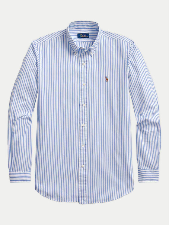 Polo Ralph Lauren Polo Ralph Lauren Camicia 710886462003 Celeste Custom Fit