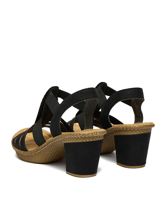 Rieker Rieker Sandales CEO-66526-00 Melns